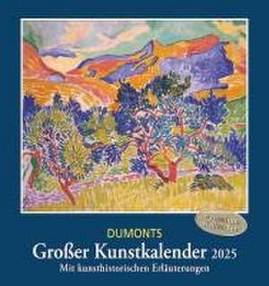 DUMONTS Großer Kunstkalender 2025 - Klassische Moderne, Impressionisten, Expressionisten - Wandkalender Format 45 x 48 cm de DUMONT Kalender