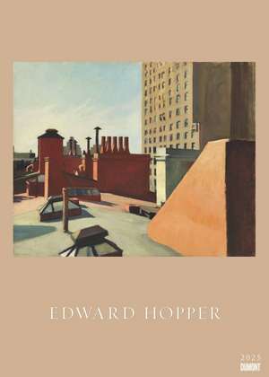 Edward Hopper 2025 - Kunst-Kalender - Poster-Kalender - 50x70 de DUMONT Kalender