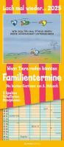 Lach mal wieder... 2025 Familienplaner - Familienkalender - Wandkalender - 19,5x45 de Alpha Edition