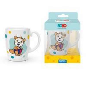 Trötsch Bobo Siebenschläfer Kindertasse blau Geschenktasse aus Porzellan de Trötsch Verlag