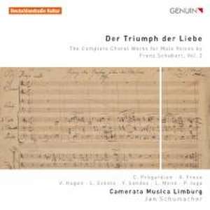 Der Triumph der Liebe-Werke für Männerchor Vol.2 de Pregardien/Frese/Schumacher/Camerata Musica Limb.