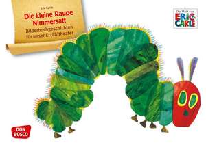 Die kleine Raupe Nimmersatt. Kamishibai Bildkartenset. de Eric Carle