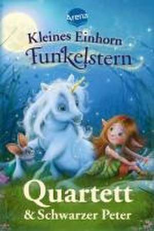 Kleines Einhorn Funkelstern. Quartett & Schwarzer Peter de Mila Berg