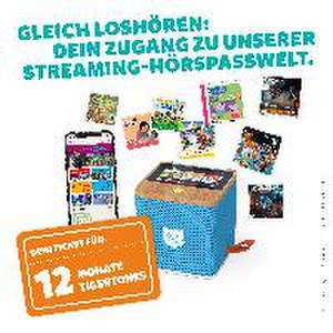 tigermedia tigertones-Ticket NEU 12 Monate Streaming für tigerbox TOUCH