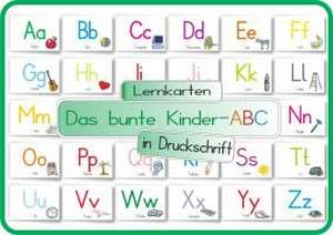 Das bunte Kinder-ABC in Druckschrift de Helga Momm