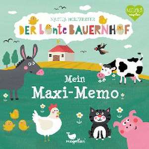 Der bunte Bauernhof - Mein Maxi-Memo de Nastja Holtfreter