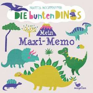 Die bunten Dinos - Mein Maxi-Memo de Nastja Holtfreter