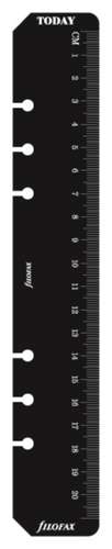 FILOFAX A5 BLACK RULER PAGE MARKER