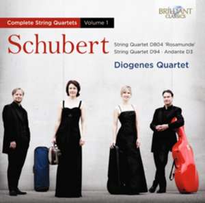 Schubert: Streichquartette Vol.1 de Diogenes Quartet