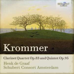 Clarinet Quintets And Quartets de Henk/Schubert Consort Amsterdam De Graaf