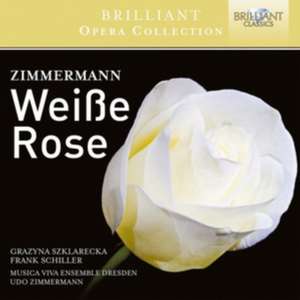 Weiße Rose de Udo Zimmermann