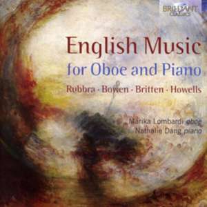 English Music For Oboe And Piano de Marika/Dang Lombardi