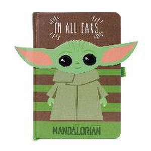 STAR WARS: THE MANDALORIAN (I'M ALL EARS GREEN) NOVELTY NOTEBOOK