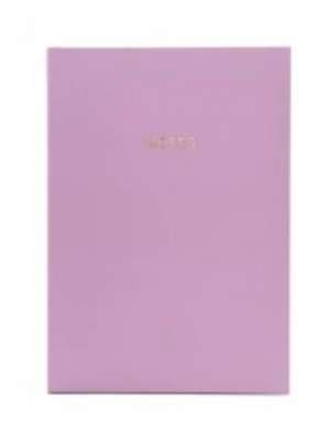 COLOURBLOCK A5 NOTEBOOK MULBERRY