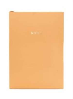 COLOURBLOCK A5 NOTEBOOK CANTALOUPE