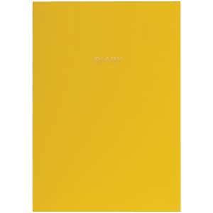 COLOURBLOCK A5 UNDATED DIARY WTV SAFFRON