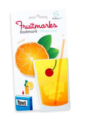 Fruitmarks Lesezeichen - Orange de Thinking Gifts