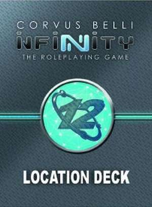 Infinity - Location Deck (Infinity RPG Access.) de Modiphius