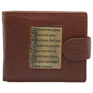 I Know the Plans - Genuine Leather Wallet