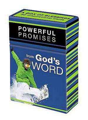 Box of Powerful Promises from God's Word de Christian Art Gifts