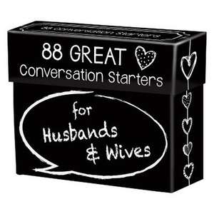 Conversation Starters Husbands Wives Cards de Christian Art Gifts