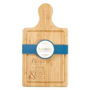 Cutting Board Bamboo Bless the Food de Christian Art Gifts