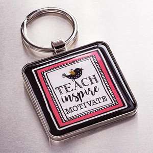 Keyring Epoxy Teacher de Christian Art Gifts