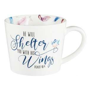 Mug He Will Shelter You de Christian Art Gifts