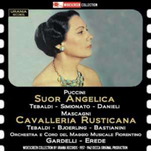 Renata Tebaldi in Opern von Puccini und Mascagni de Tebaldi/Simionato/Danieli/Björling/Bastianini