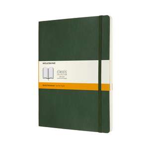 Moleskine Extra Large Ruled Softcover Notebook: Myrtle Green de Moleskine