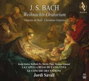 Weihnachts-Oratorium BWV 248 de J. /La Capella Reial de Catalunya/Le Concert Savall