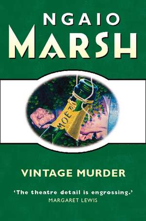 Vintage Murder de Ngaio Marsh