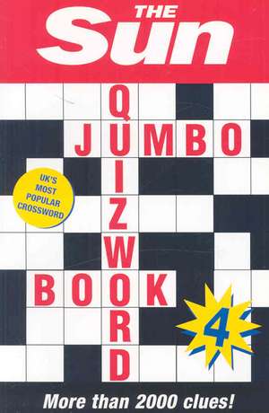 The Sun Jumbo Quizword Book 4 de The Sun