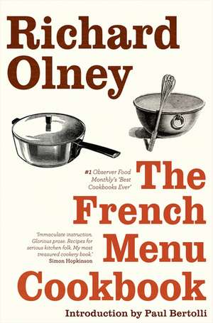 The French Menu Cookbook de Richard Olney