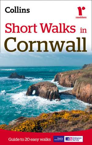 Short Walks in Cornwall de Collins Maps