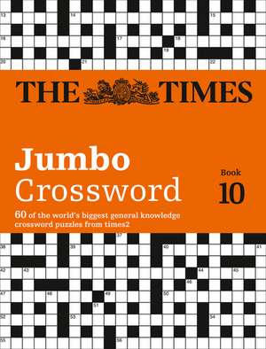 The Times 2 Jumbo Crossword Book 10 de The Times Mind Games