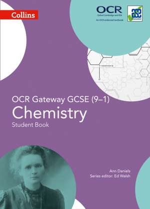 Collins Gcse Science - OCR Gateway Gcse (9-1) Chemistry de Ann Daniels