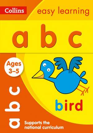 ABC Ages 3-5 de Collins Easy Learning
