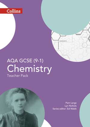 Collins Gcse Science - Aqa Gcse (9-1) Chemistry: Teacher Pack de Pam Large