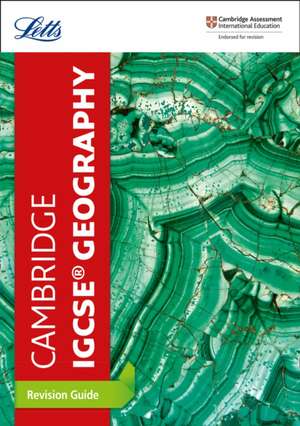 Cambridge IGCSE(TM) Geography Revision Guide de Letts Cambridge IGCSE