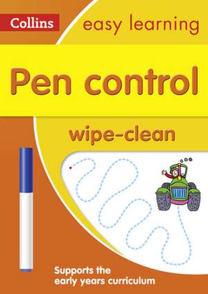 Pen Control Wipe-Clean Activity Book de HarperCollins UK