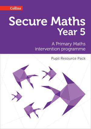 Secure Maths - Secure Year 5 Maths Pupil Resource Pack de Bobbie Johns