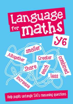 Eal Support: Year 6 Language for Maths Teacher Resources de Collins