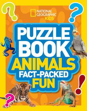 Puzzle Book Animals de National Geographic Kids