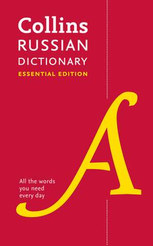 Russian Essential Dictionary de Collins Dictionaries