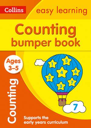 Collins Easy Learning Preschool - Counting Bumper Book Ages 3-5 de Collins Easy Learning