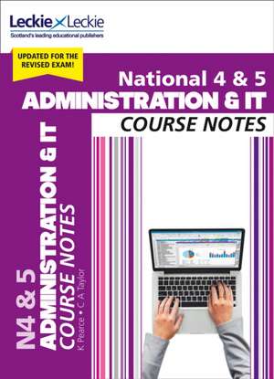 National 4/5 Administration and IT de Carol Ann Taylor