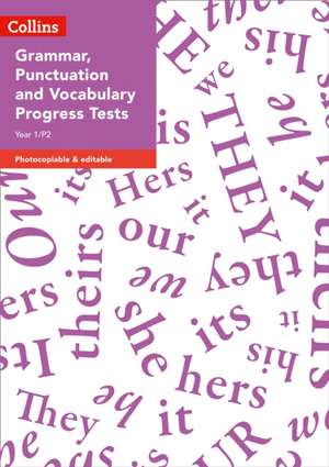 Year 1/P2 Grammar, Punctuation and Vocabulary Progress Tests de Sarah Snashall