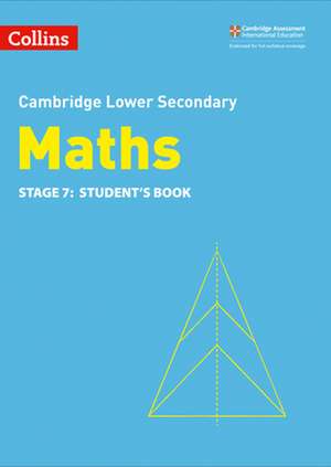 Lower Secondary Maths Student's Book: Stage 7 de Alastair Duncombe