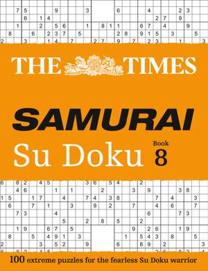 The Times Samurai Su Doku: Book 8 de The Times Mind Games